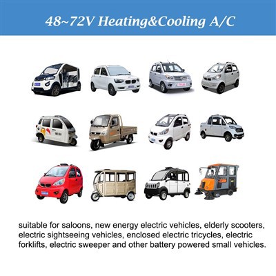 Top Mounted Heating And Cooling Parking Air Conditioner