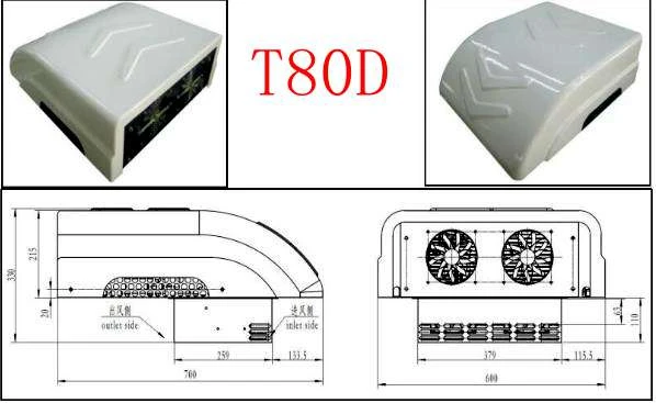 Entegre DC Elektrikli Soğutma Ünitesi T80D