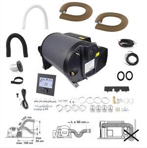 6KW E-Gaz Sıcak Su Ve Sıcak Hava Entegre Isıtıcı